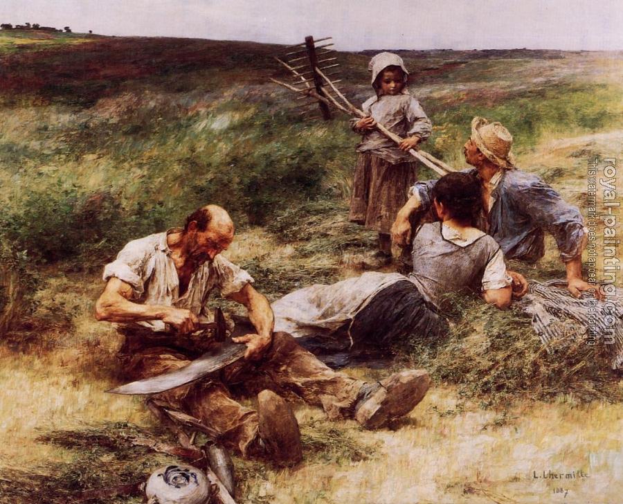 Leon Augustin Lhermitte : The Haymakers